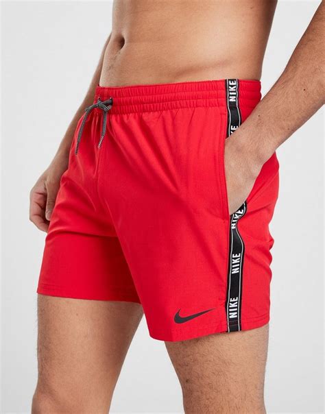 badehose herren nike rot|Bademode. Nike DE.